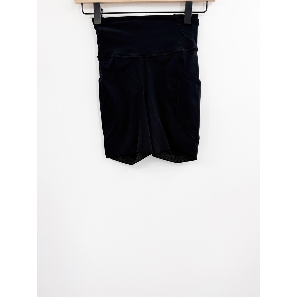 Lululemon Fast and Free High-Rise Short 6" Black Nulux Running Shorts Size 2 - Picture 4 of 11